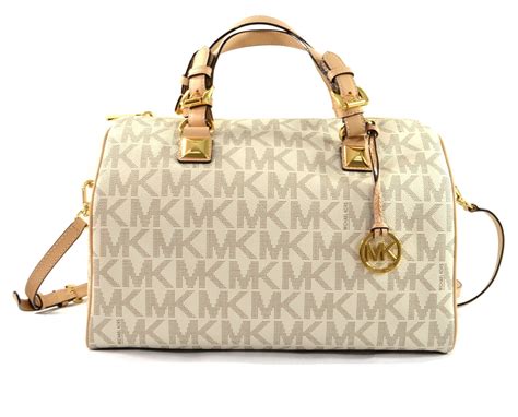 gray michael kors|michael kors grayson large satchel.